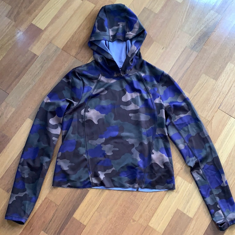 Athleta Cropped Hoodie